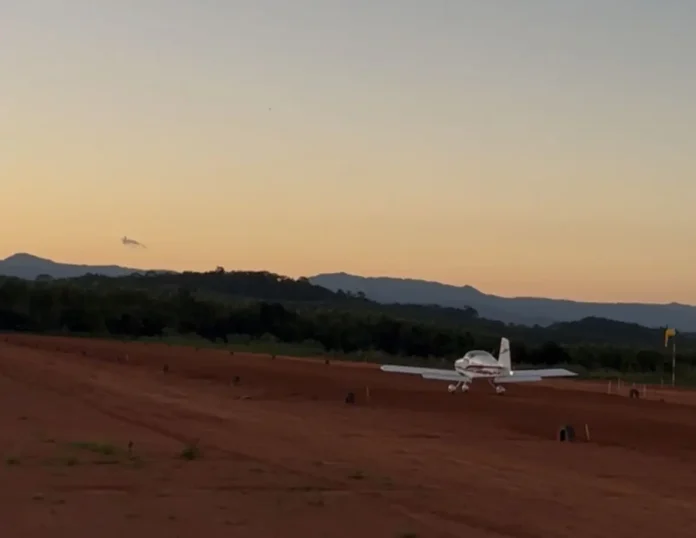 Aeródromo em Bom Jesus do Amparo. Foto: Site Cidades Mineiras